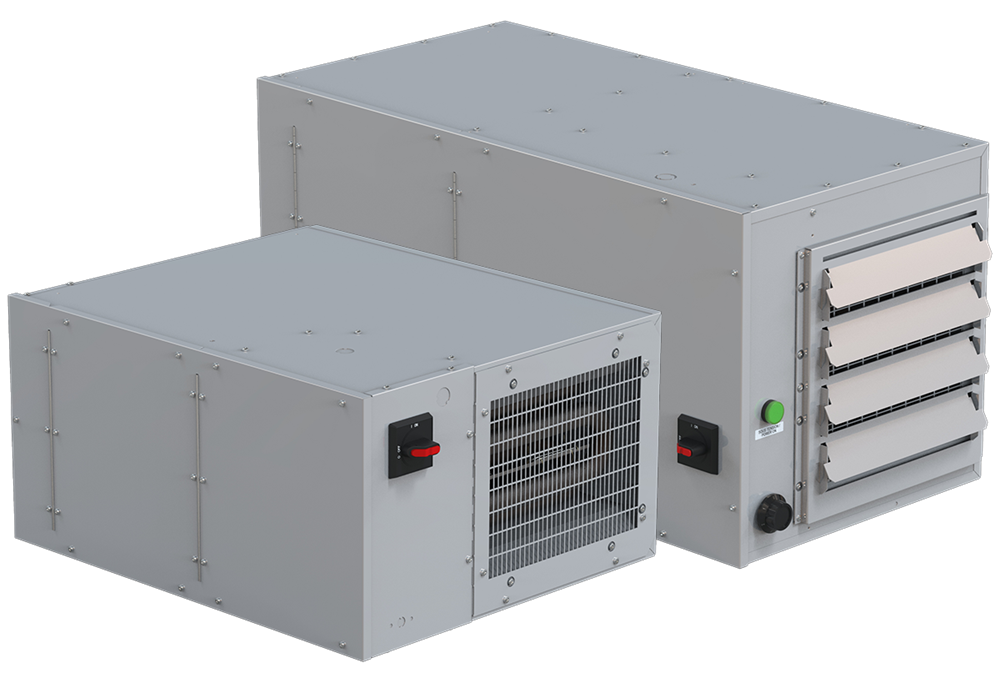 Plenum Rated Unit Heater